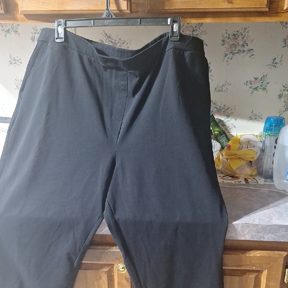 Susan Graver Black Weekend Pants